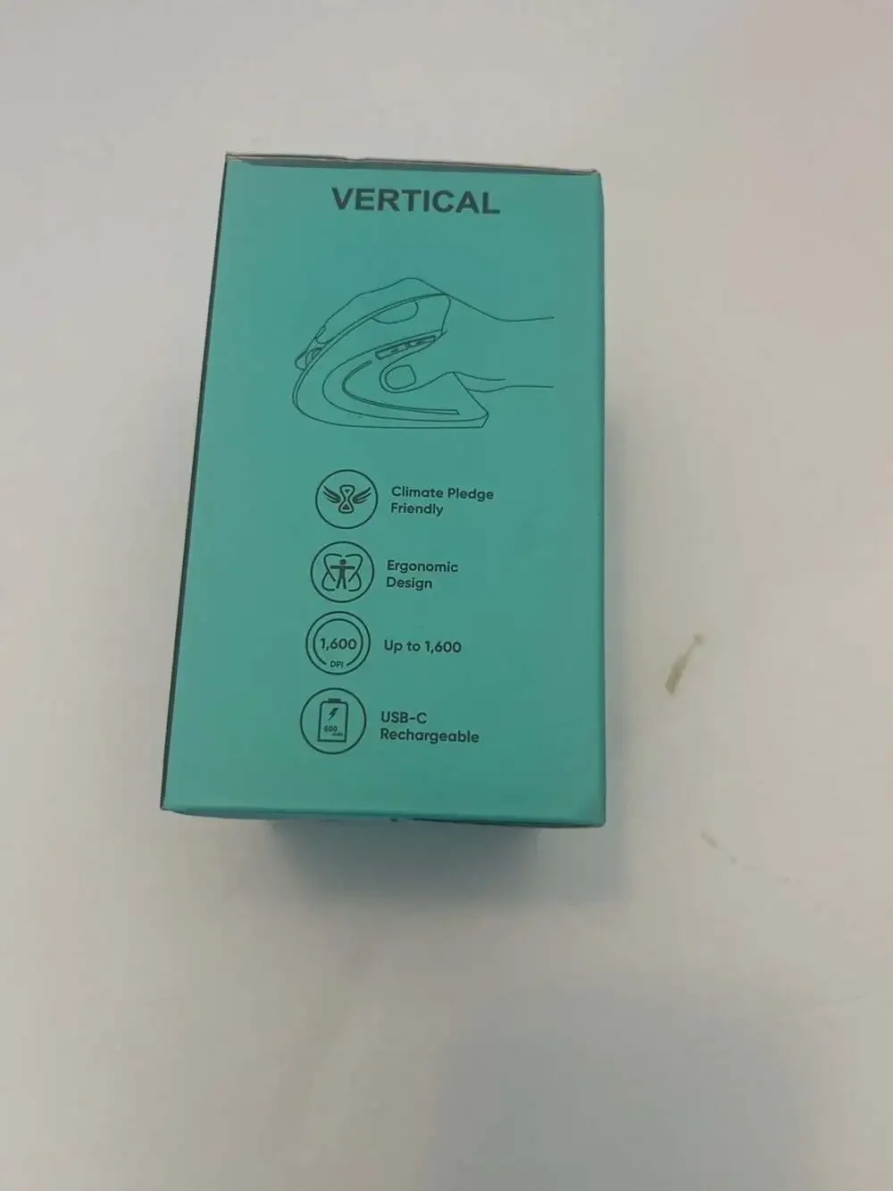 Lekvey XC-05 Ergonomic Vertical Wireless Mouse, Rechargeable, Pink